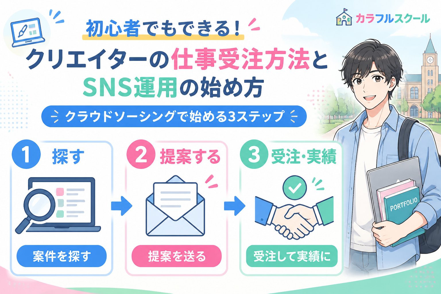 副業・クリエイター 初心者でもできるクリエイターの仕事受注方法とSNS運用の始め方