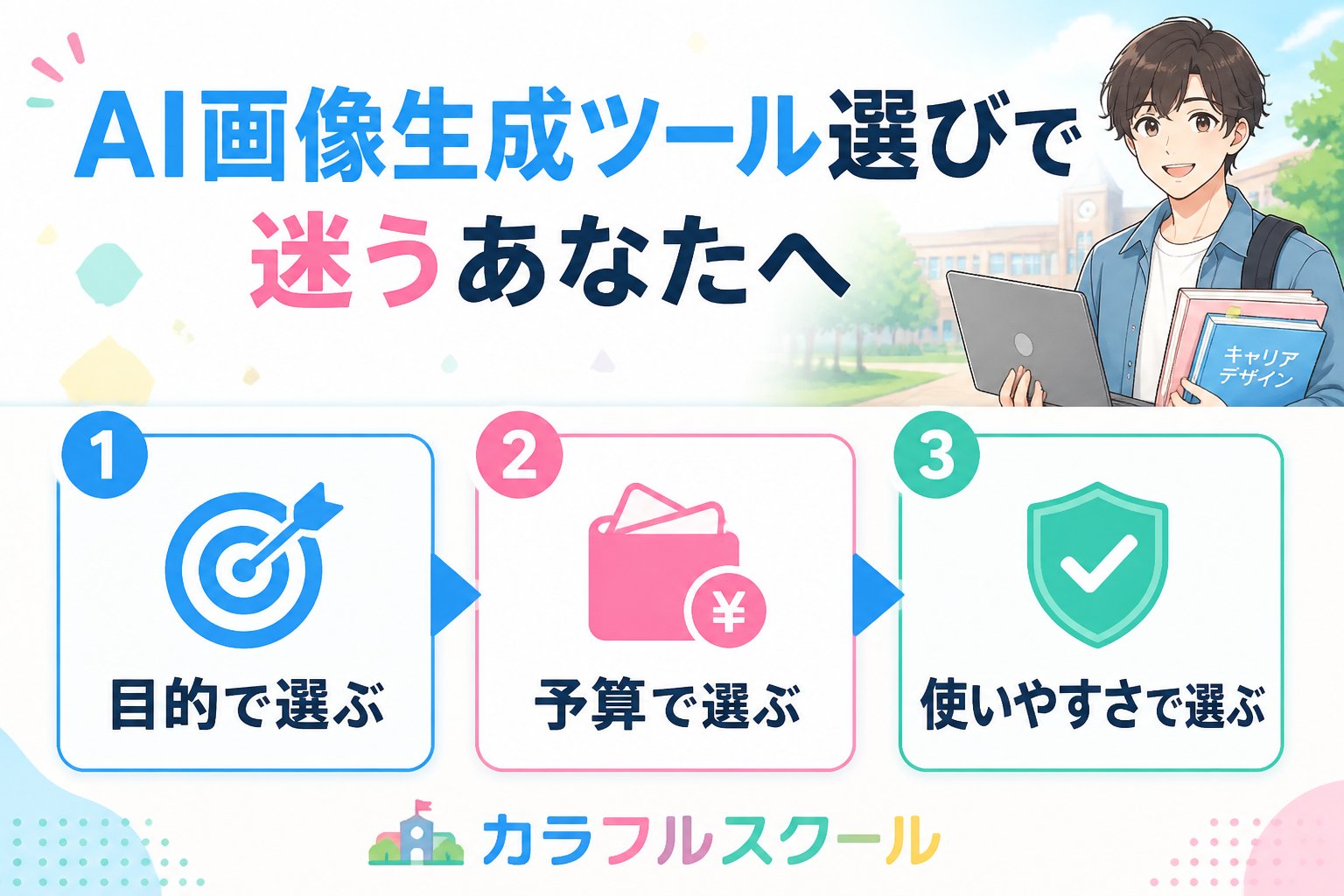 AI画像生成 学生あるあるの悩み：AI画像生成ツール選びで迷うあなたへ
