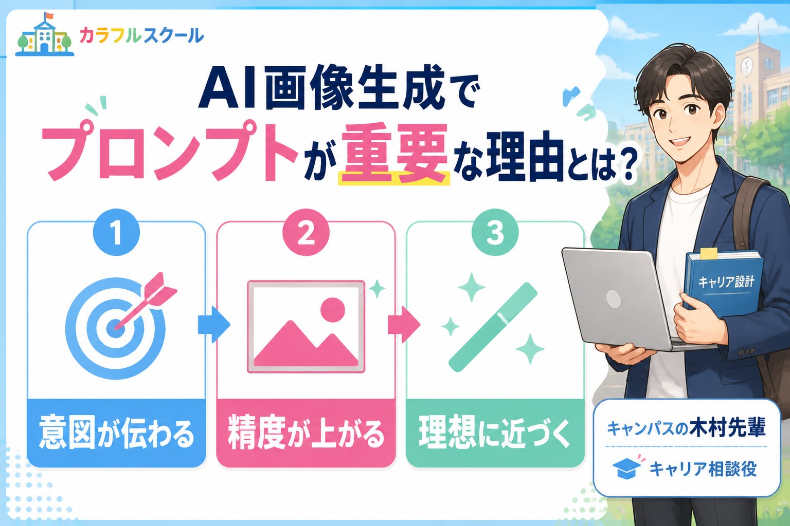 AI画像生成 H2-1: AI画像生成でプロンプトが重要な理由とは？