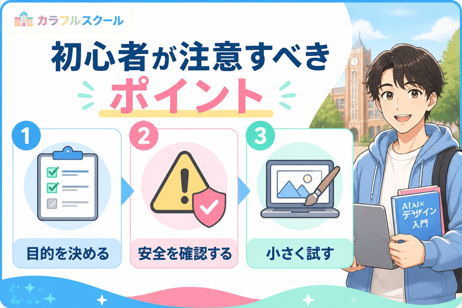 AI画像生成 初心者が注意すべきポイント