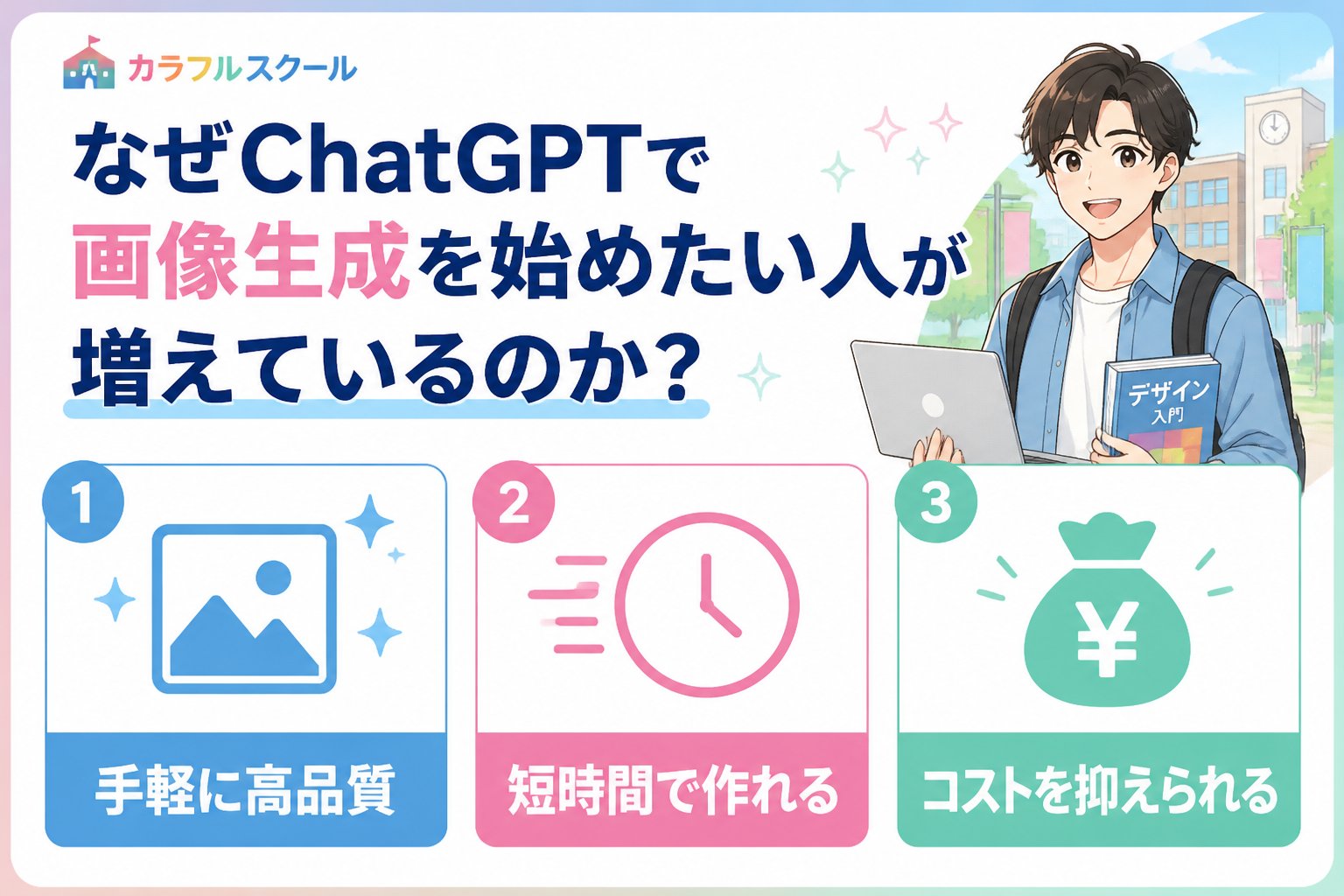 AI画像生成 なぜChatGPTで画像生成を始めたい人が増えているのか?