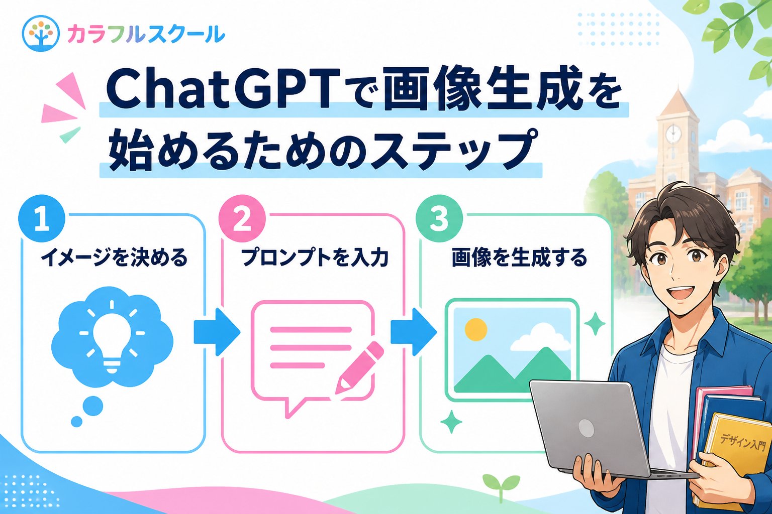 AI画像生成 ChatGPTで画像生成を始めるためのステップバイステップ手順