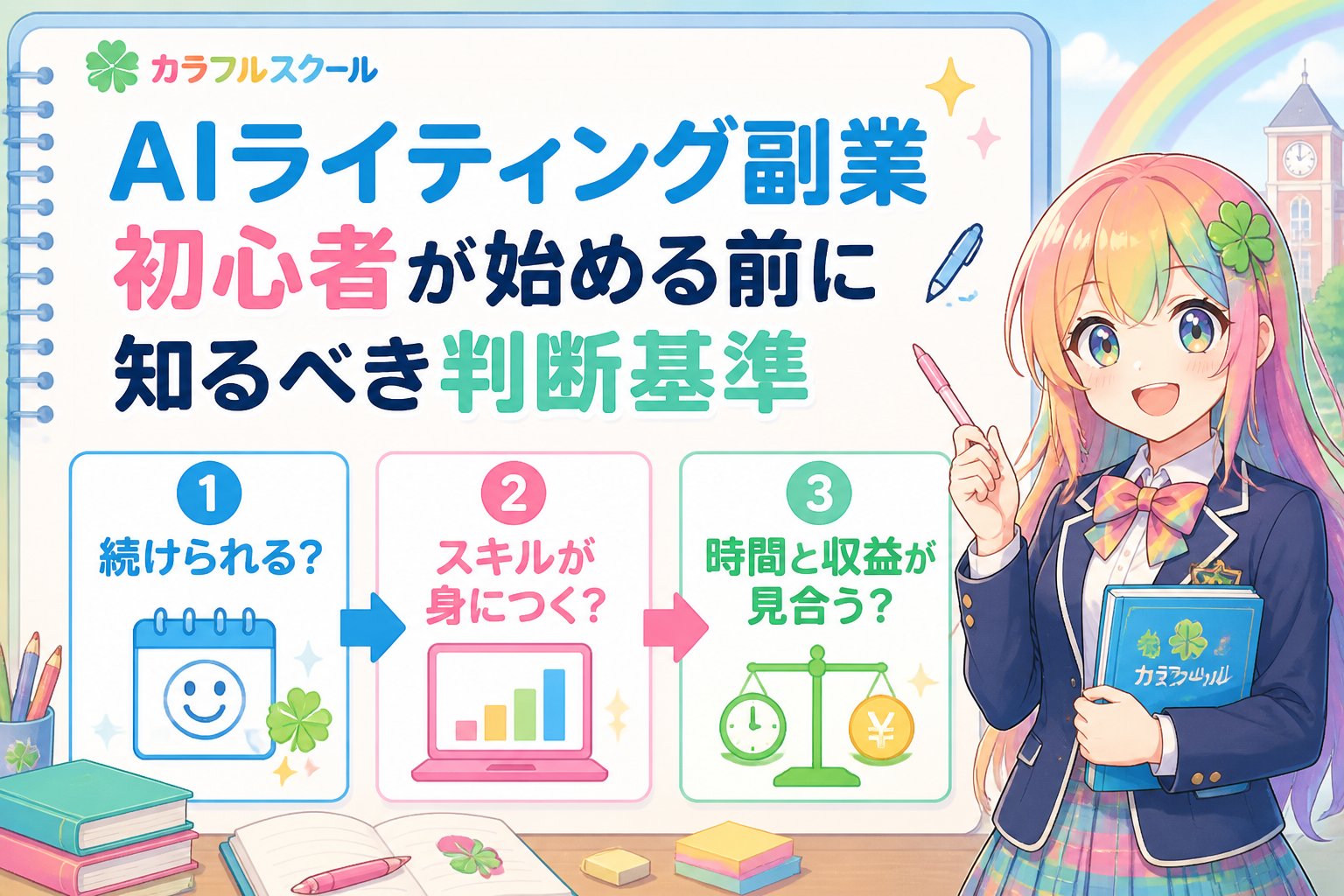 副業・クリエイター AIライティング副業初心者が始める前に知るべき判断基準