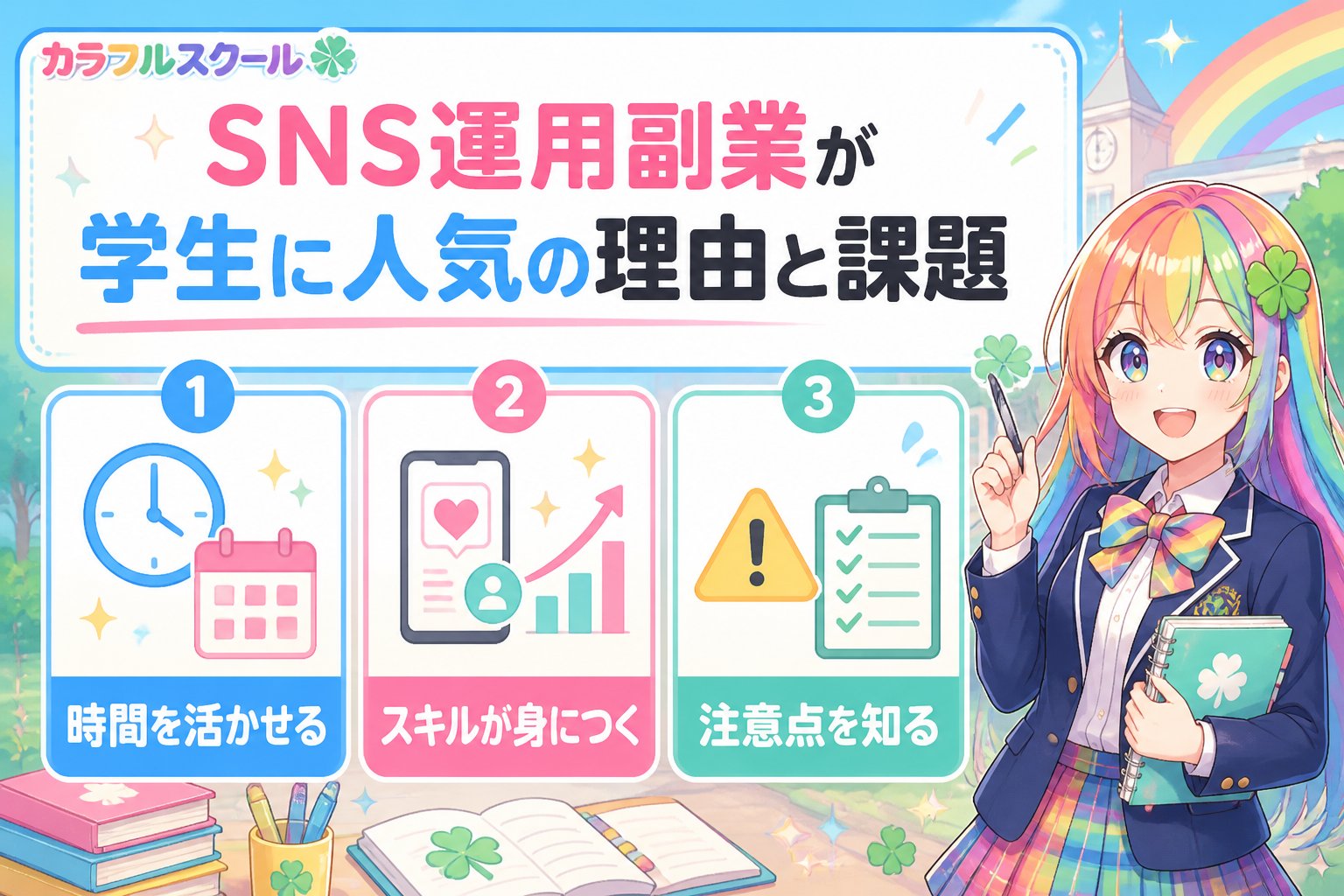 副業・クリエイター SNS運用副業が学生に人気の理由と課題