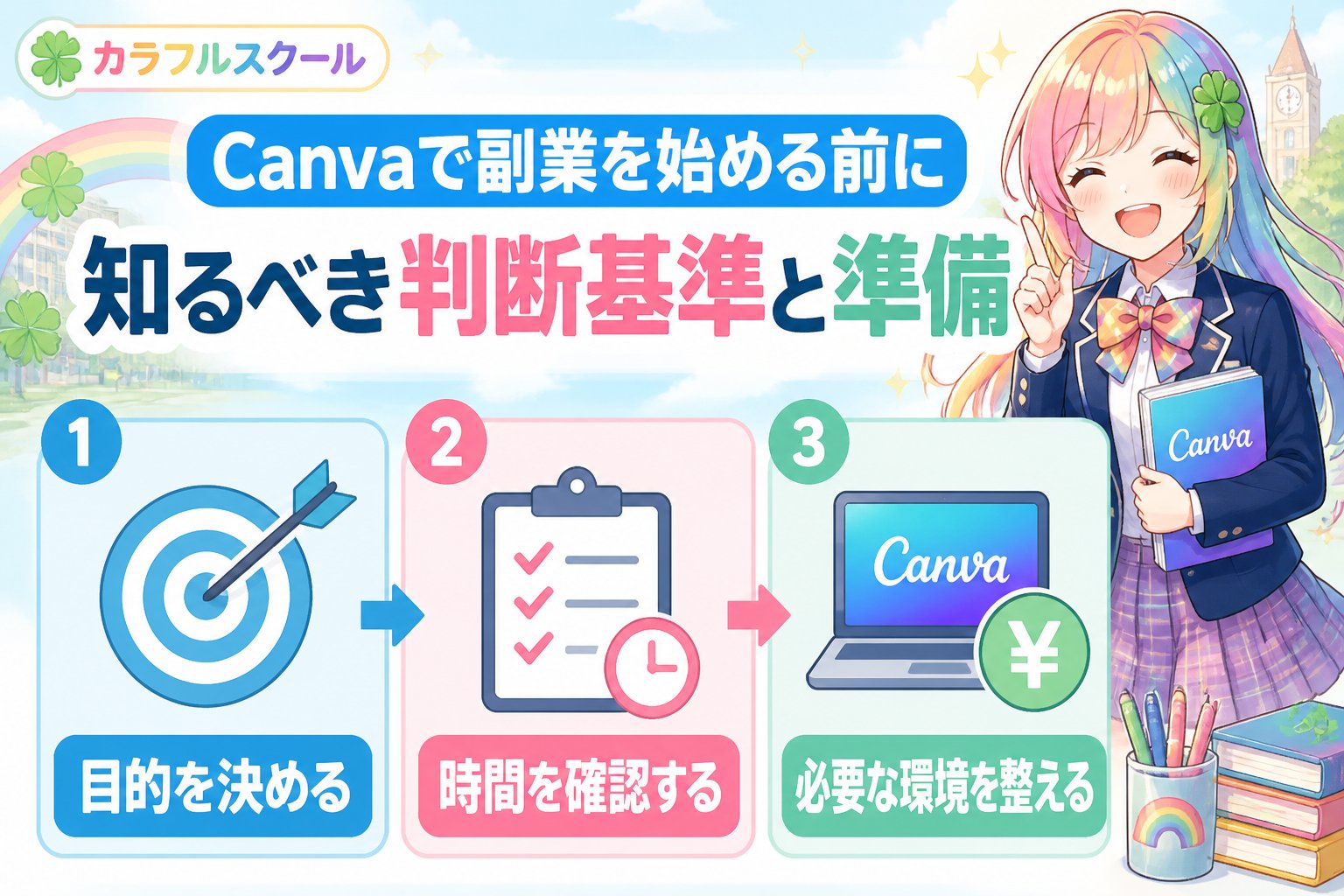 副業・クリエイター Canvaで副業を始める前に知るべき判断基準と準備