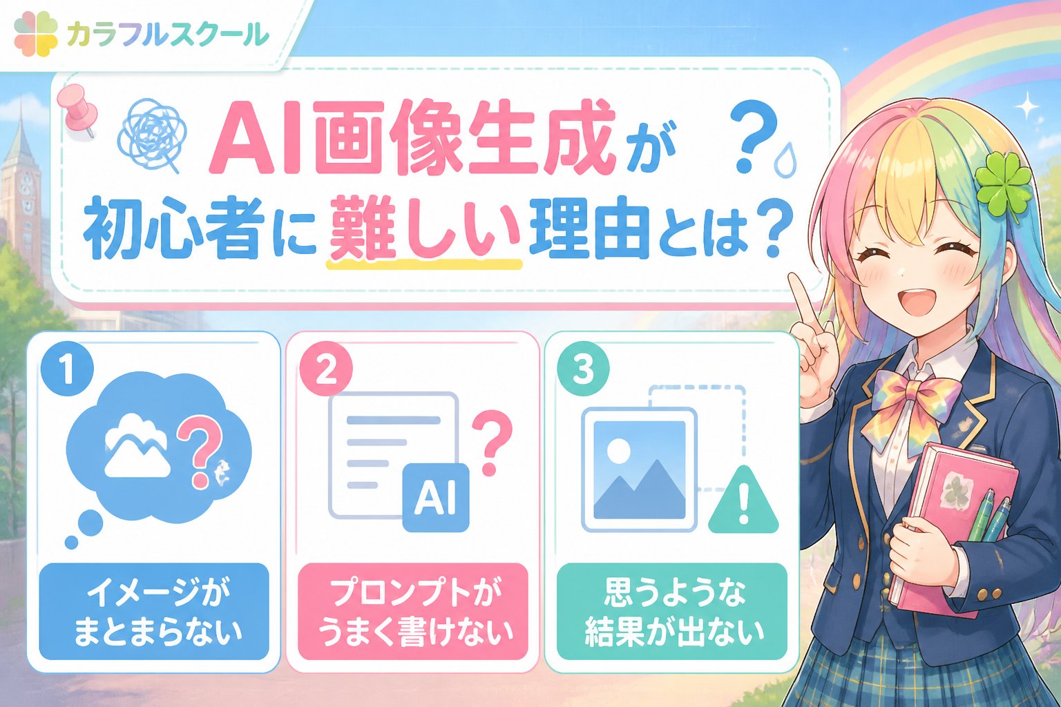 AI画像生成 AI画像生成が初心者に難しい理由とは？