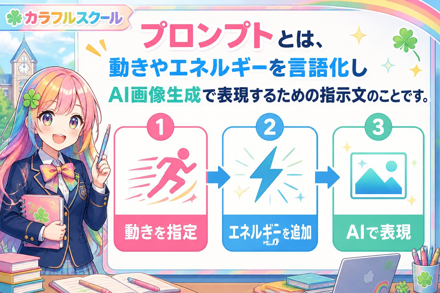 gsc_priority 躍動感 プロンプトとは、動きやエネルギーを言語化しAI画像生成で表現するための指示文のことです。
