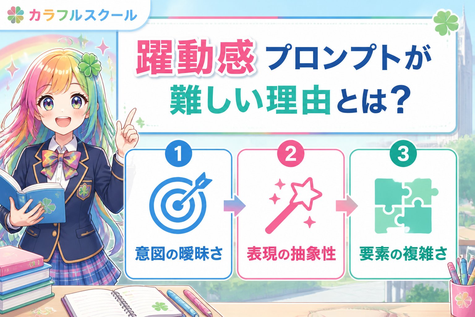 gsc_priority 躍動感 プロンプトが難しい理由とは?