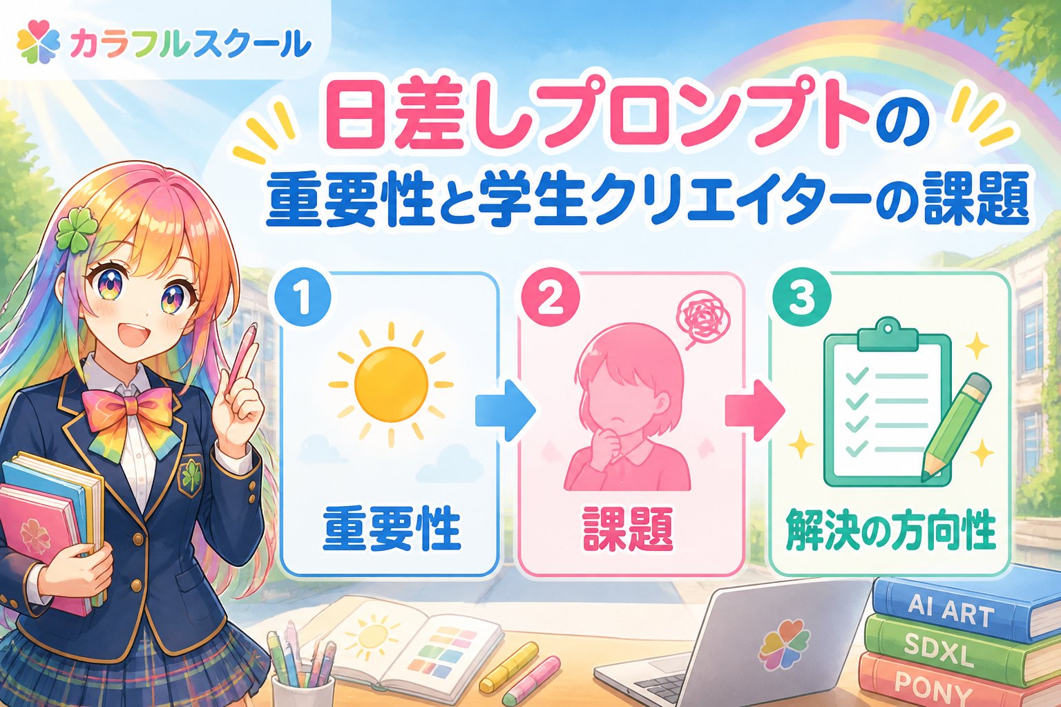 gsc_priority 日差しプロンプトの重要性と学生クリエイターの課題