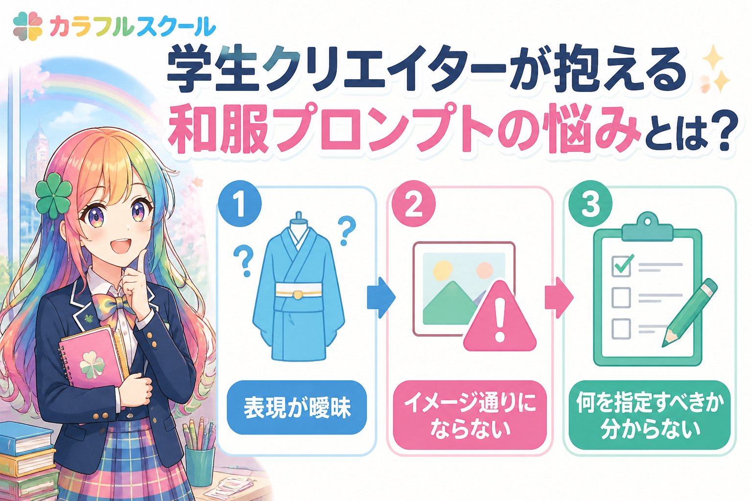 gsc_priority 学生クリエイターが抱える和服プロンプトの悩みとは？