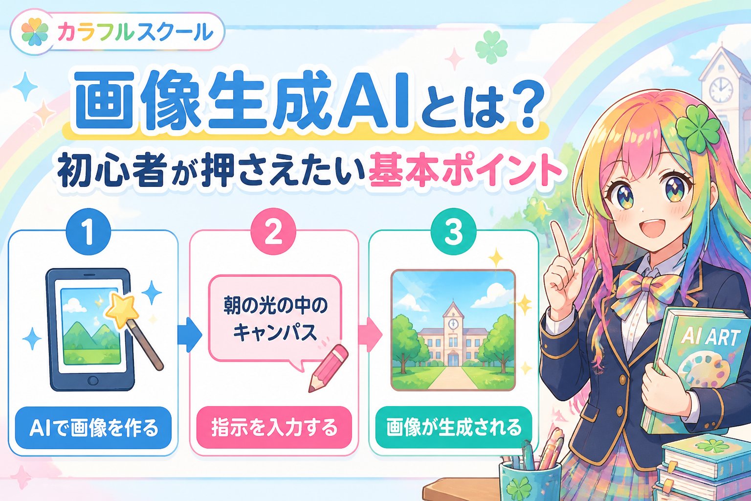 AI画像生成 画像生成AIとは？初心者が押さえたい基本ポイント