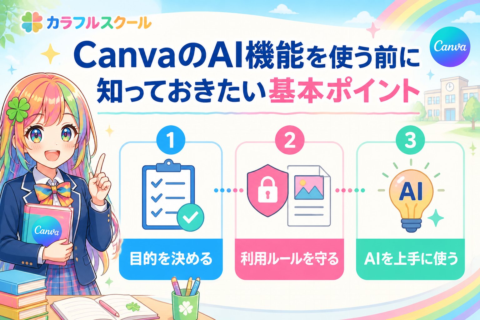 副業・クリエイター CanvaのAI機能を使う前に知っておきたい基本ポイント