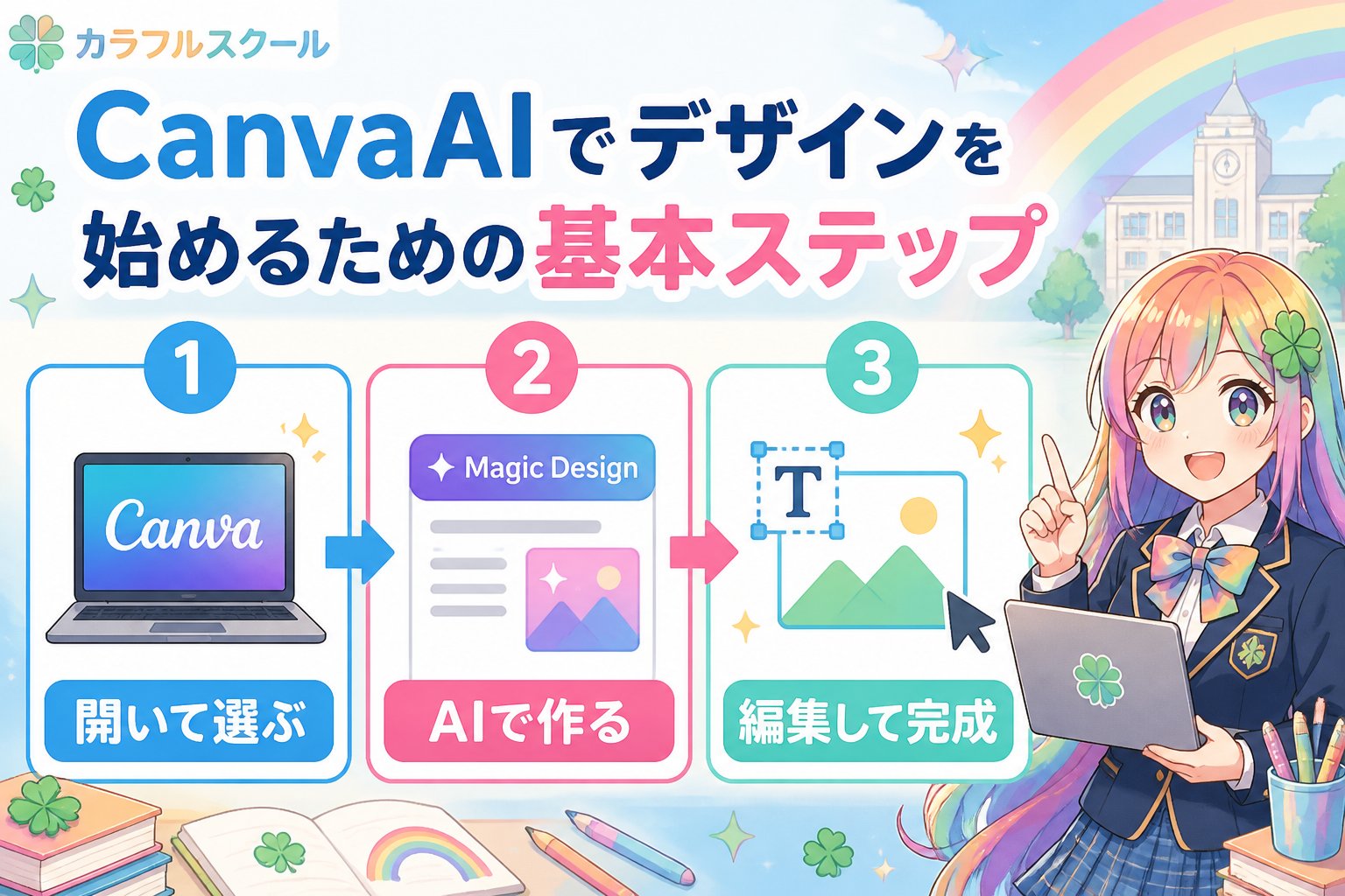 副業・クリエイター CanvaAIでデザインを始めるための基本ステップ