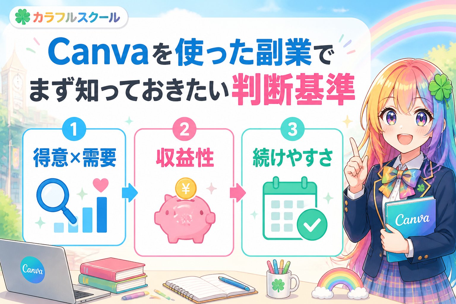 副業・クリエイター Canvaを使った副業でまず知っておきたい判断基準