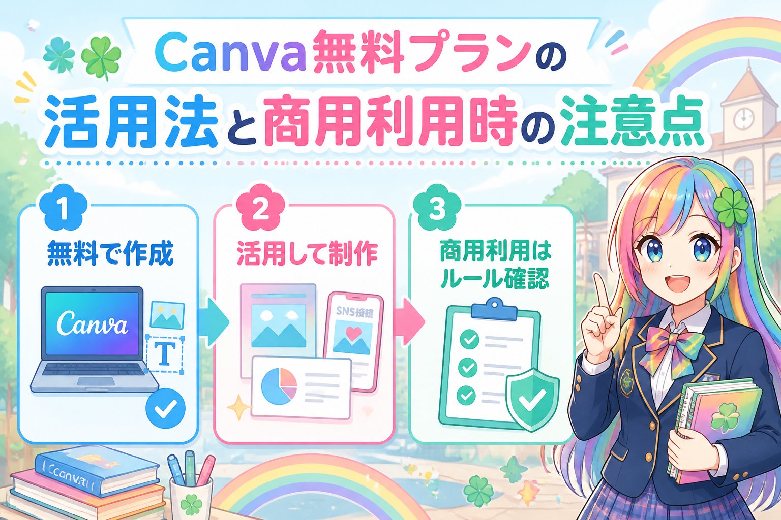 副業・クリエイター Canva無料プランの活用法と商用利用時の注意点