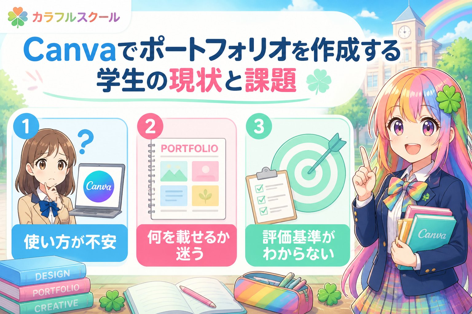 副業・クリエイター Canvaでポートフォリオを作成する学生の現状と課題