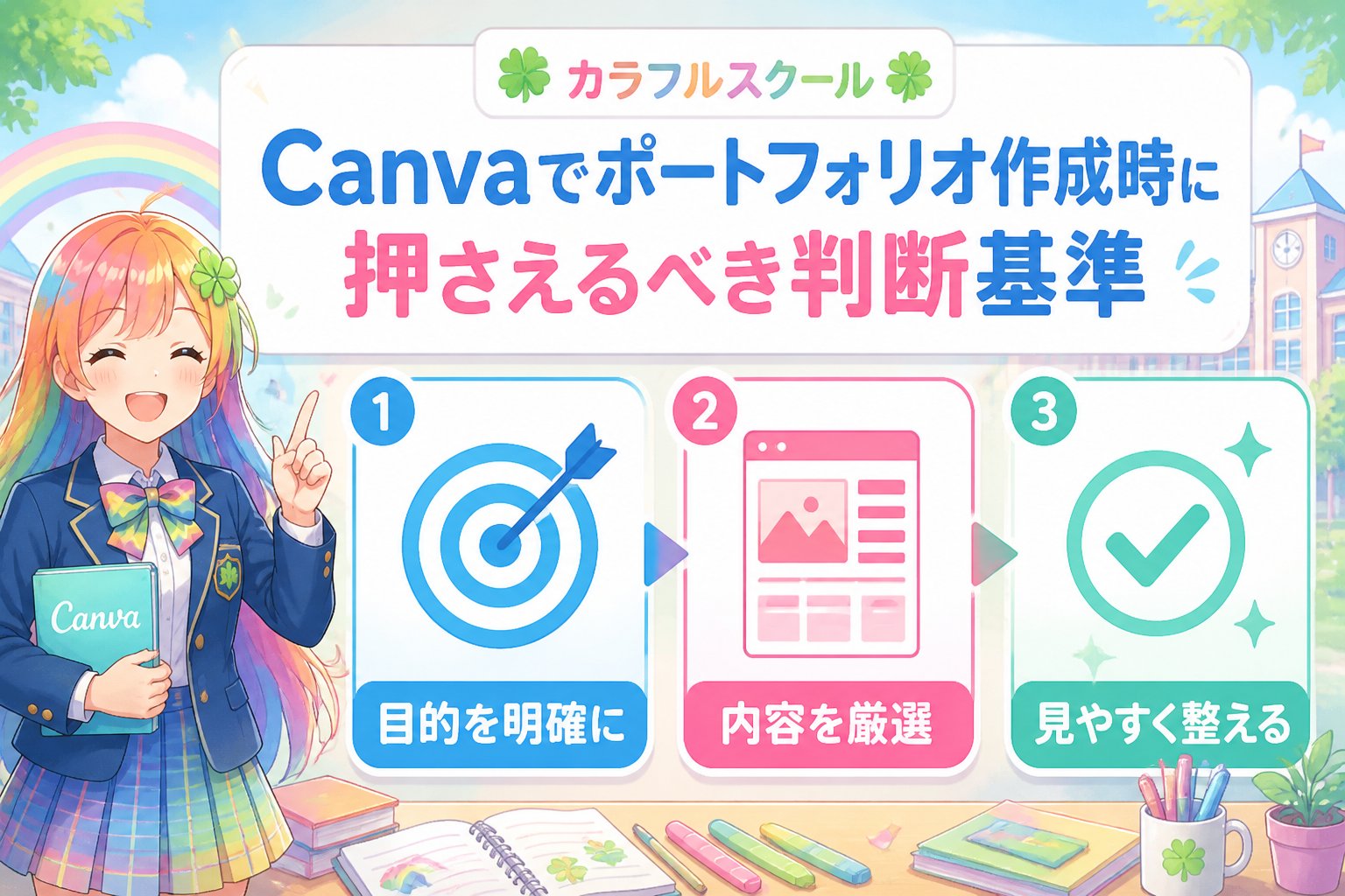 副業・クリエイター Canvaでポートフォリオ作成時に押さえるべき判断基準