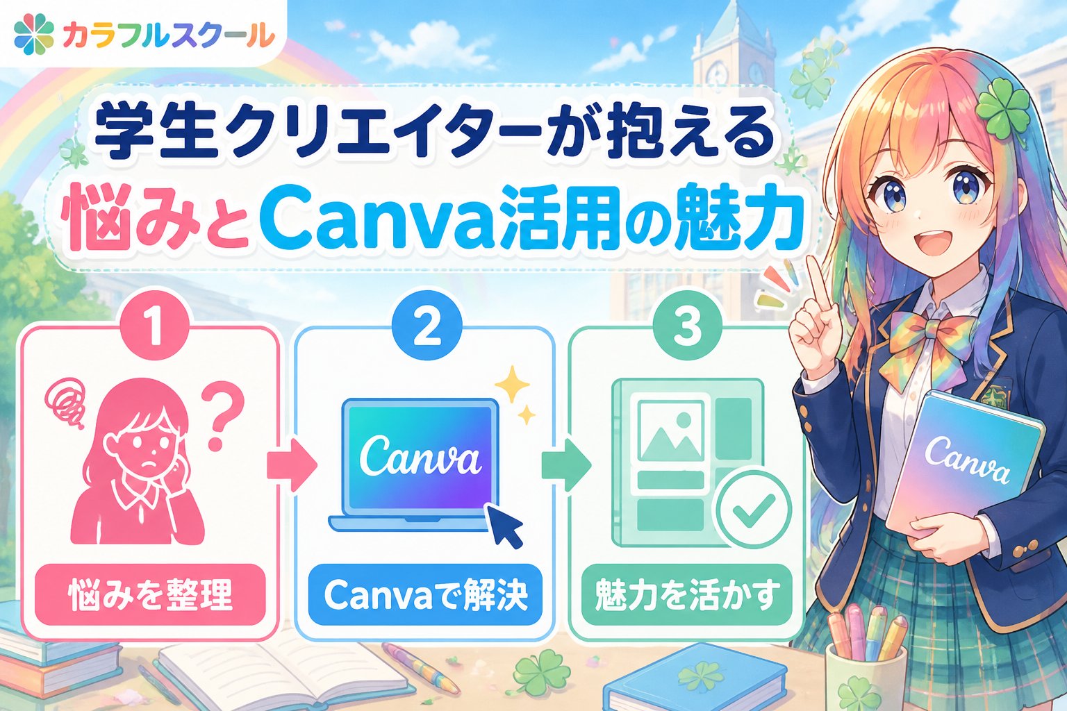 副業・クリエイター 学生クリエイターが抱える悩みとCanva活用の魅力