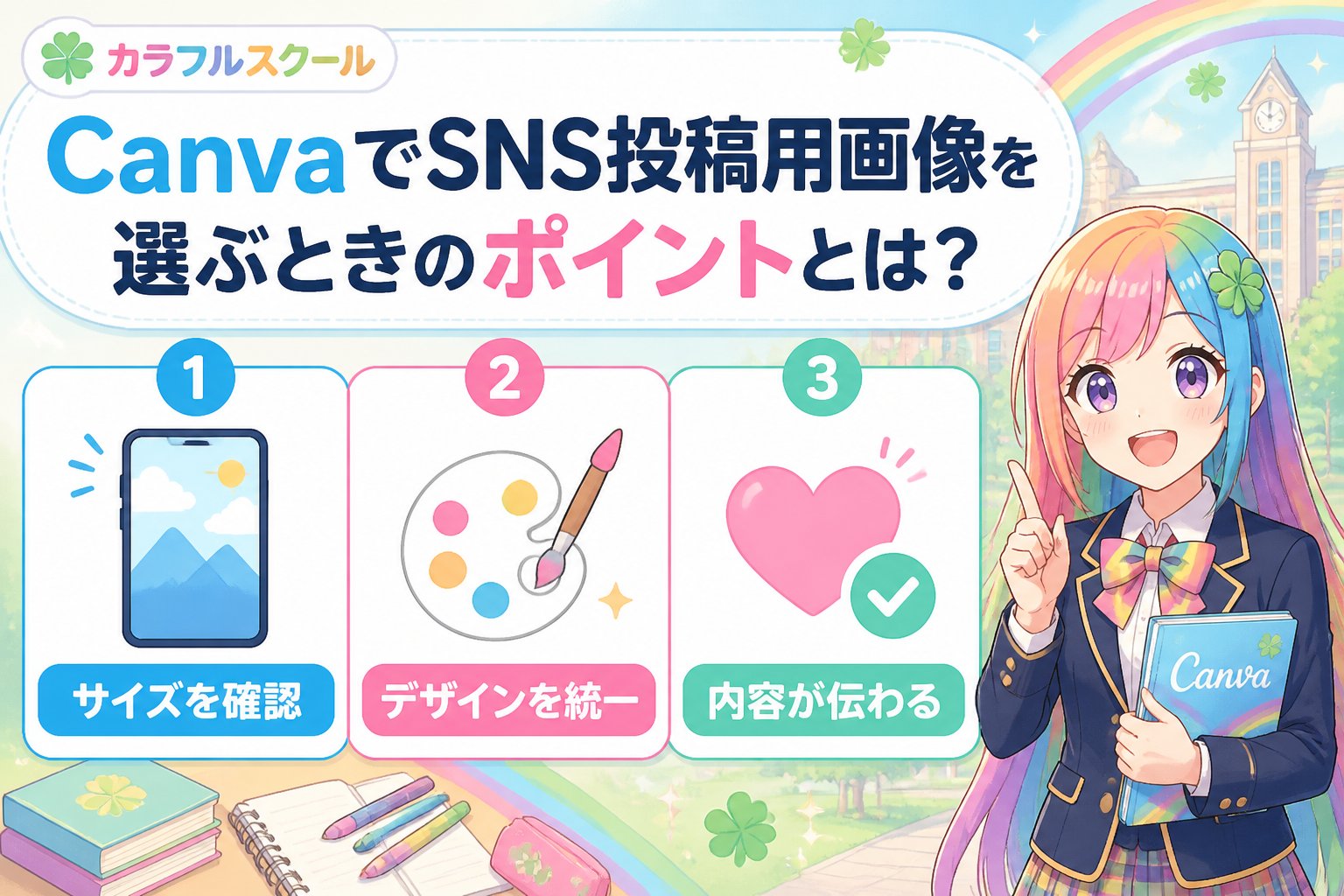 副業・クリエイター CanvaでSNS投稿用画像を選ぶときのポイントとは？