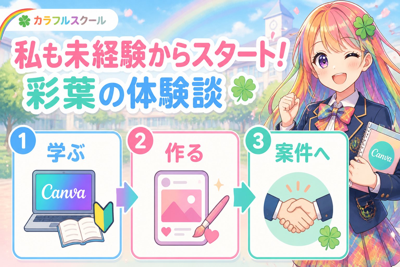 副業・クリエイター 私も未経験からスタート！彩葉の体験談