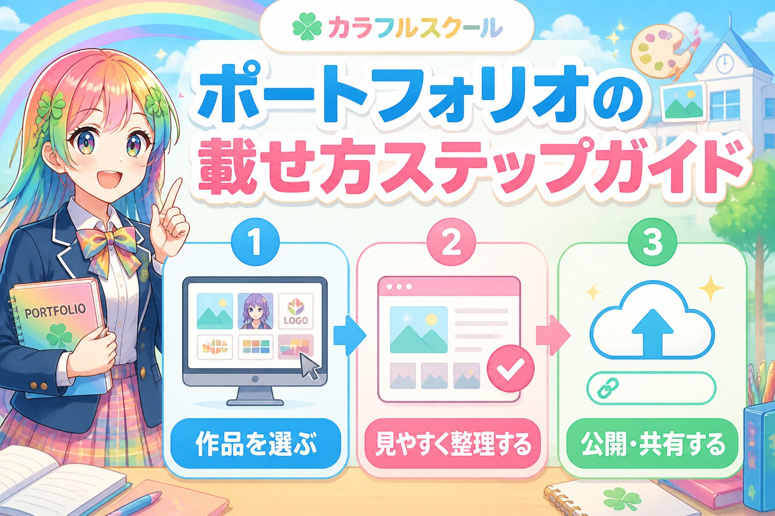 副業・クリエイター ポートフォリオの載せ方ステップガイド