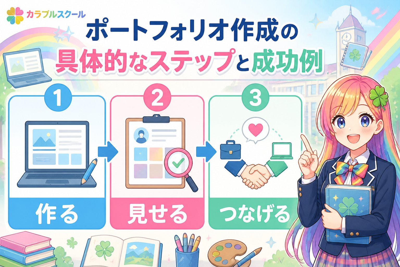 副業・クリエイター ポートフォリオ作成の具体的なステップと成功例
