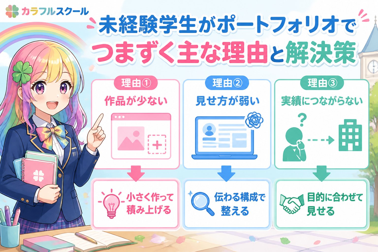 副業・クリエイター 未経験学生がポートフォリオでつまずく主な理由と解決策