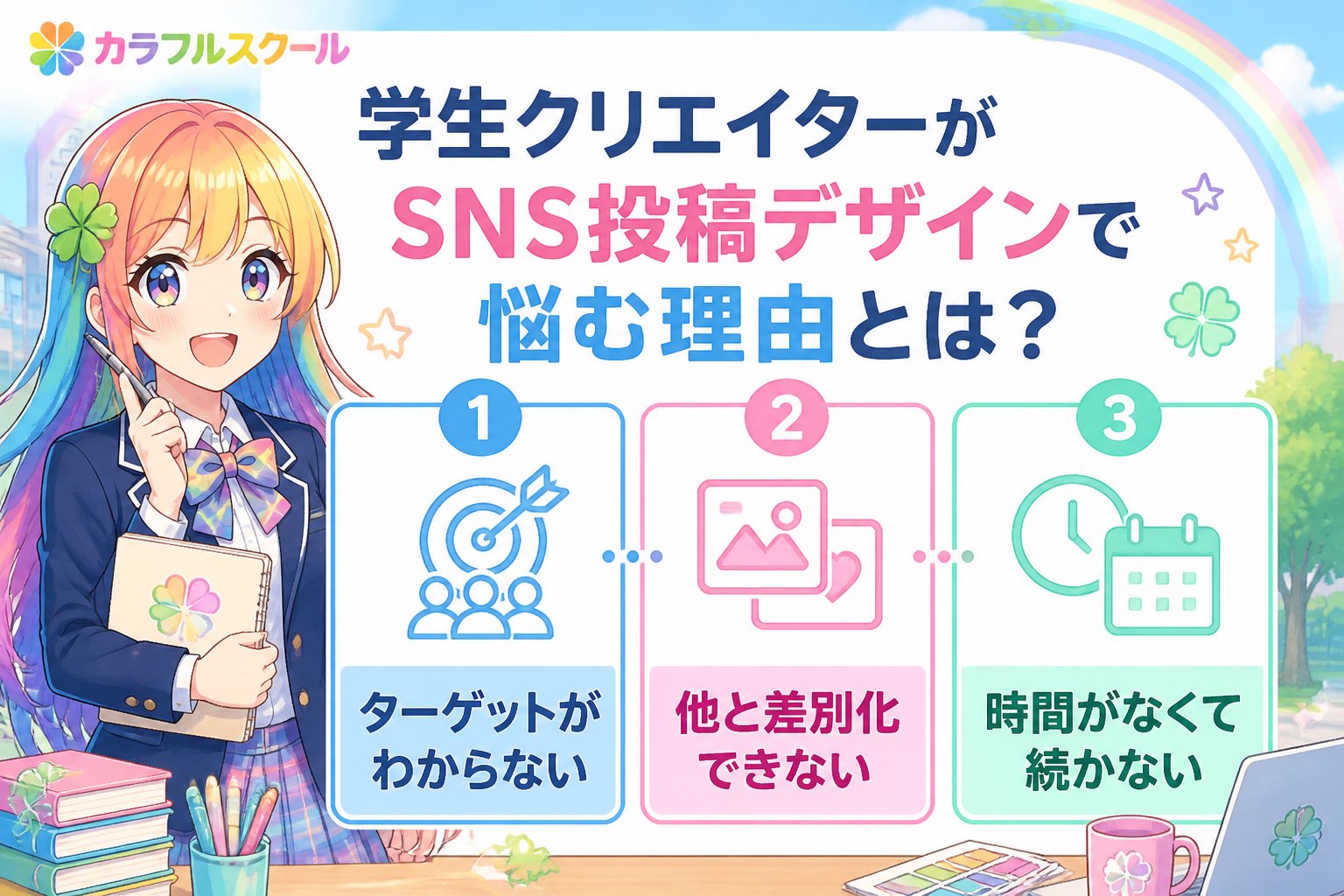 副業・クリエイター 学生クリエイターがSNS投稿デザインで悩む理由とは?