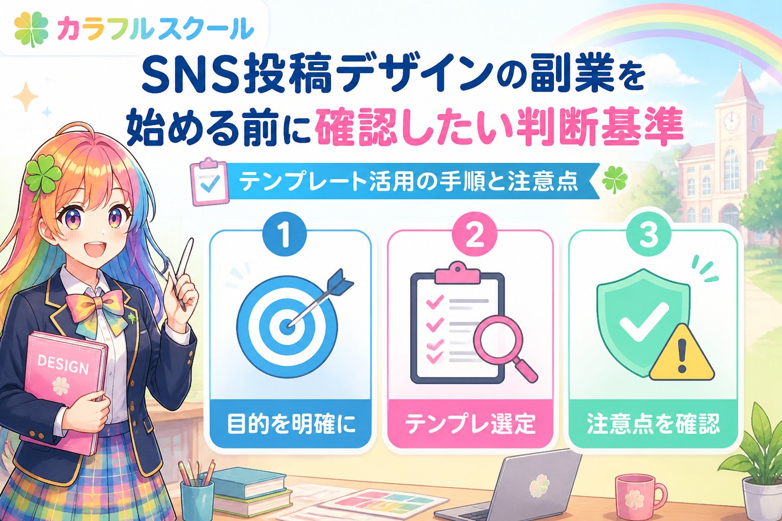 副業・クリエイター SNS投稿デザインの副業を始める前に確認したい判断基準