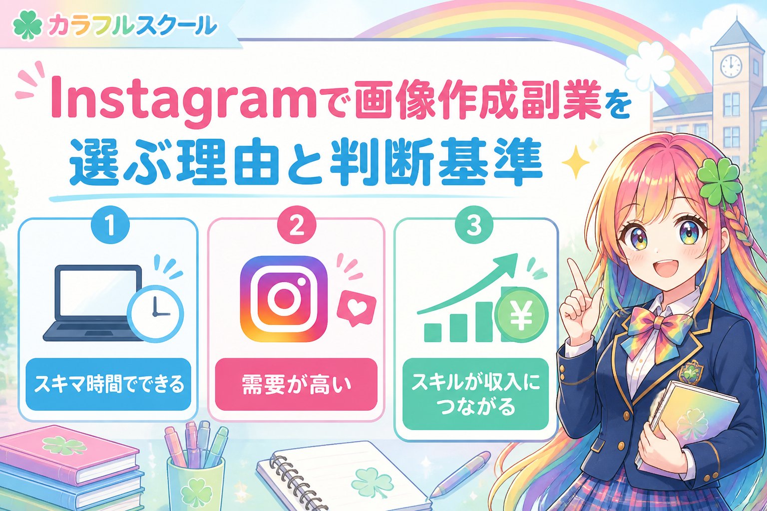 副業・クリエイター Instagramで画像作成副業を選ぶ理由と判断基準
