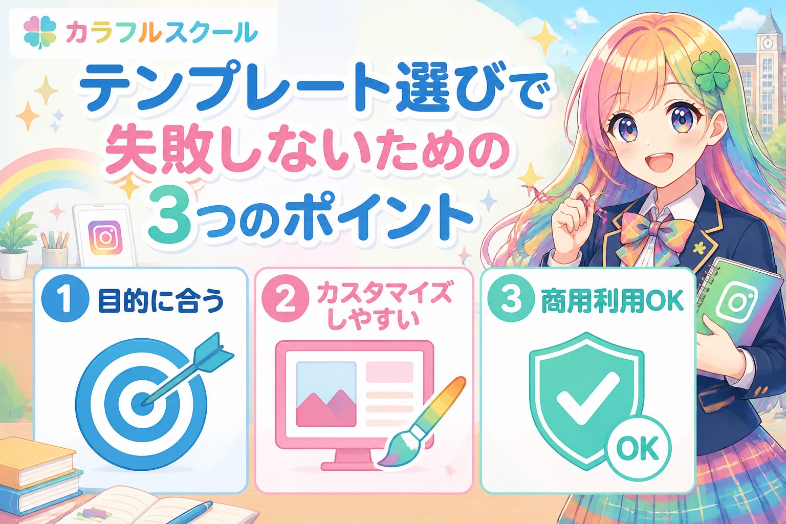 副業・クリエイター テンプレート選びで失敗しないための3つのポイント