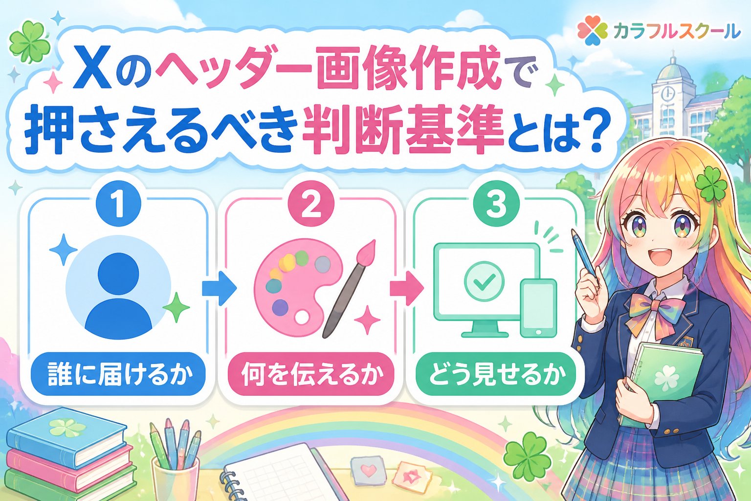 副業・クリエイター Xのヘッダー画像作成で押さえるべき判断基準とは?