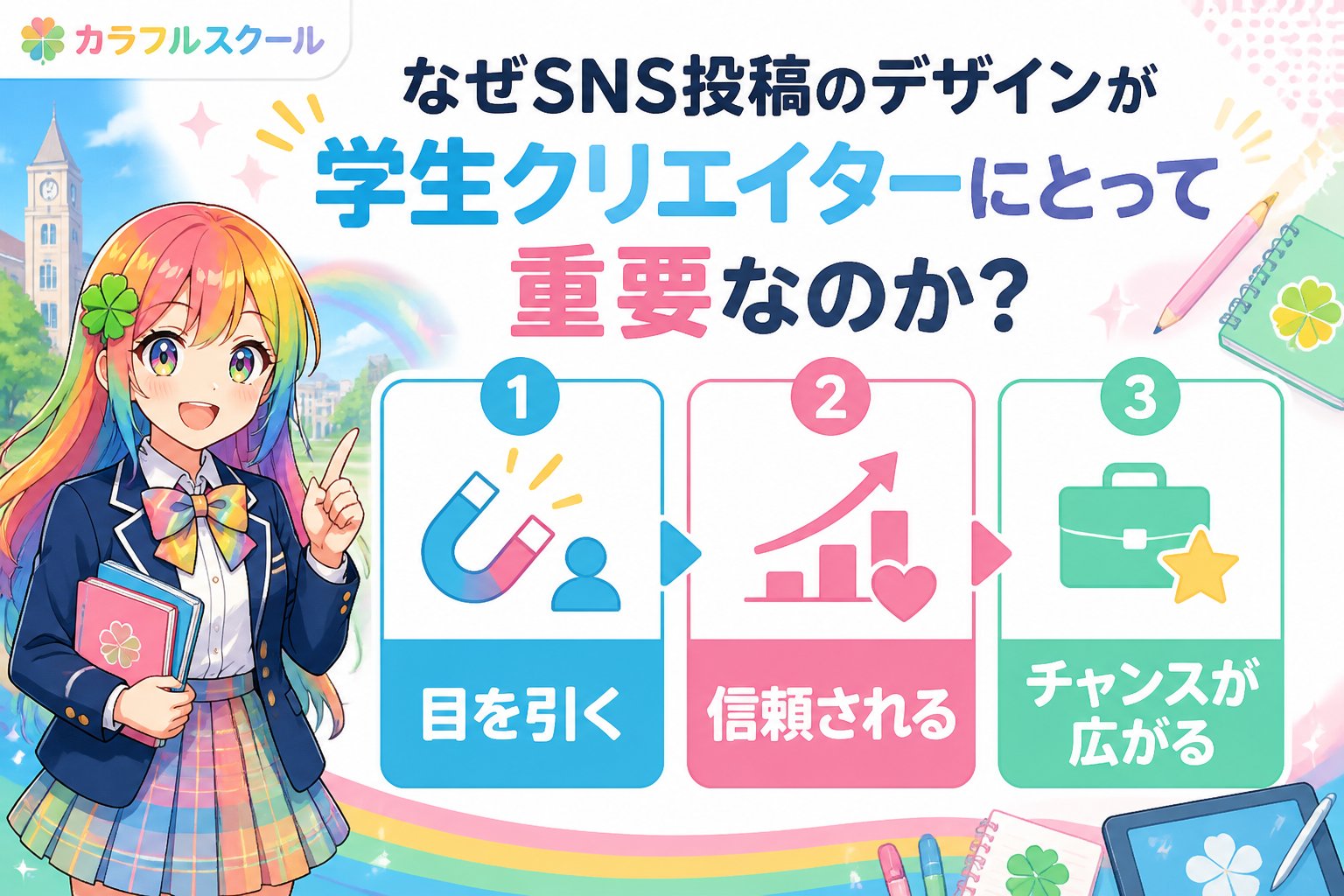 副業・クリエイター なぜSNS投稿のデザインが学生クリエイターにとって重要なのか?