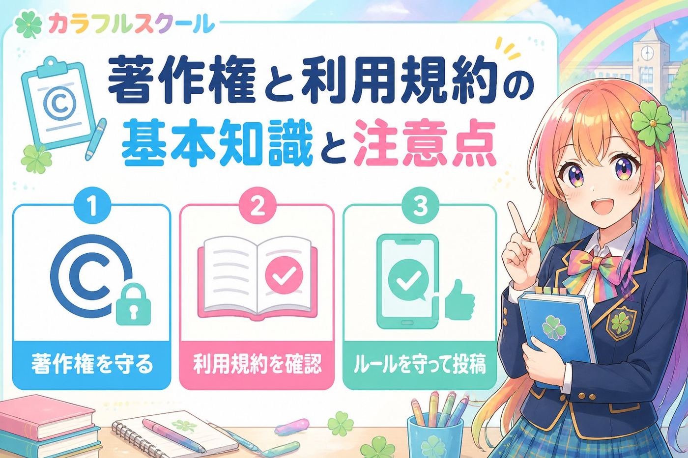 副業・クリエイター 著作権と利用規約の基本知識と注意点