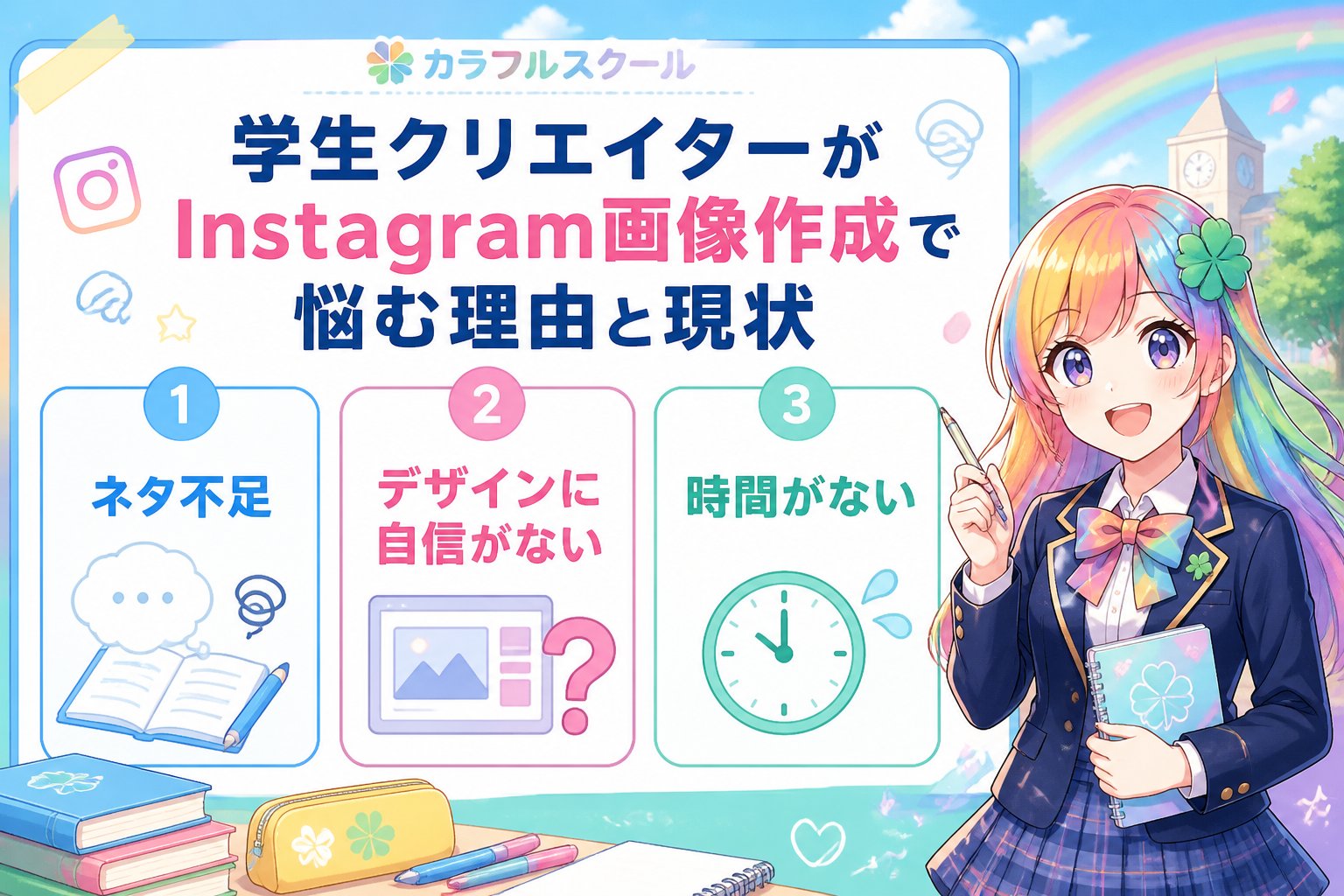 副業・クリエイター 学生クリエイターがInstagram画像作成で悩む理由と現状