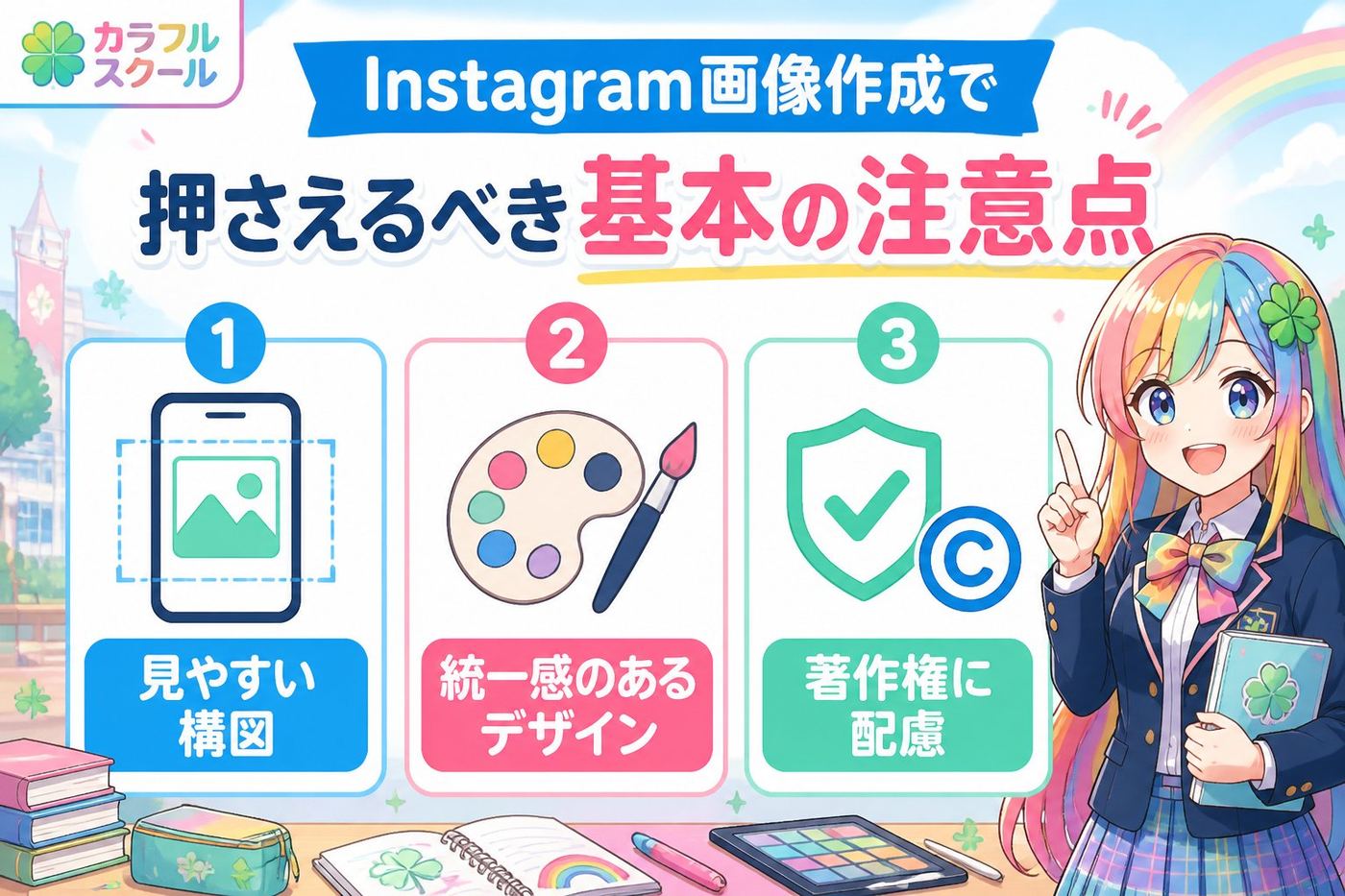 副業・クリエイター Instagram画像作成で押さえるべき基本の注意点