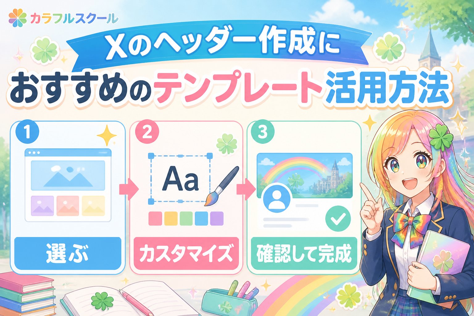 副業・クリエイター Xのヘッダー作成におすすめのテンプレート活用方法