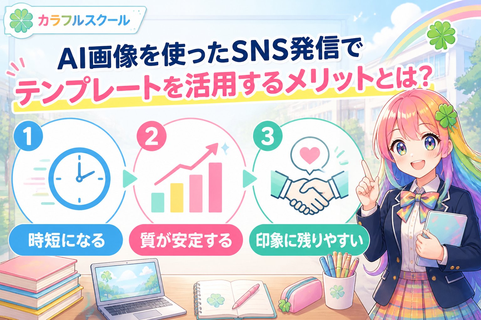 副業・クリエイター AI画像を使ったSNS発信でテンプレートを活用するメリットとは？