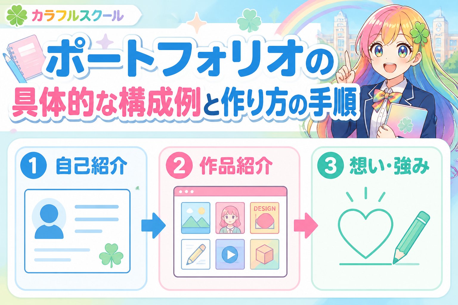 副業・クリエイター ポートフォリオの具体的な構成例と作り方の手順