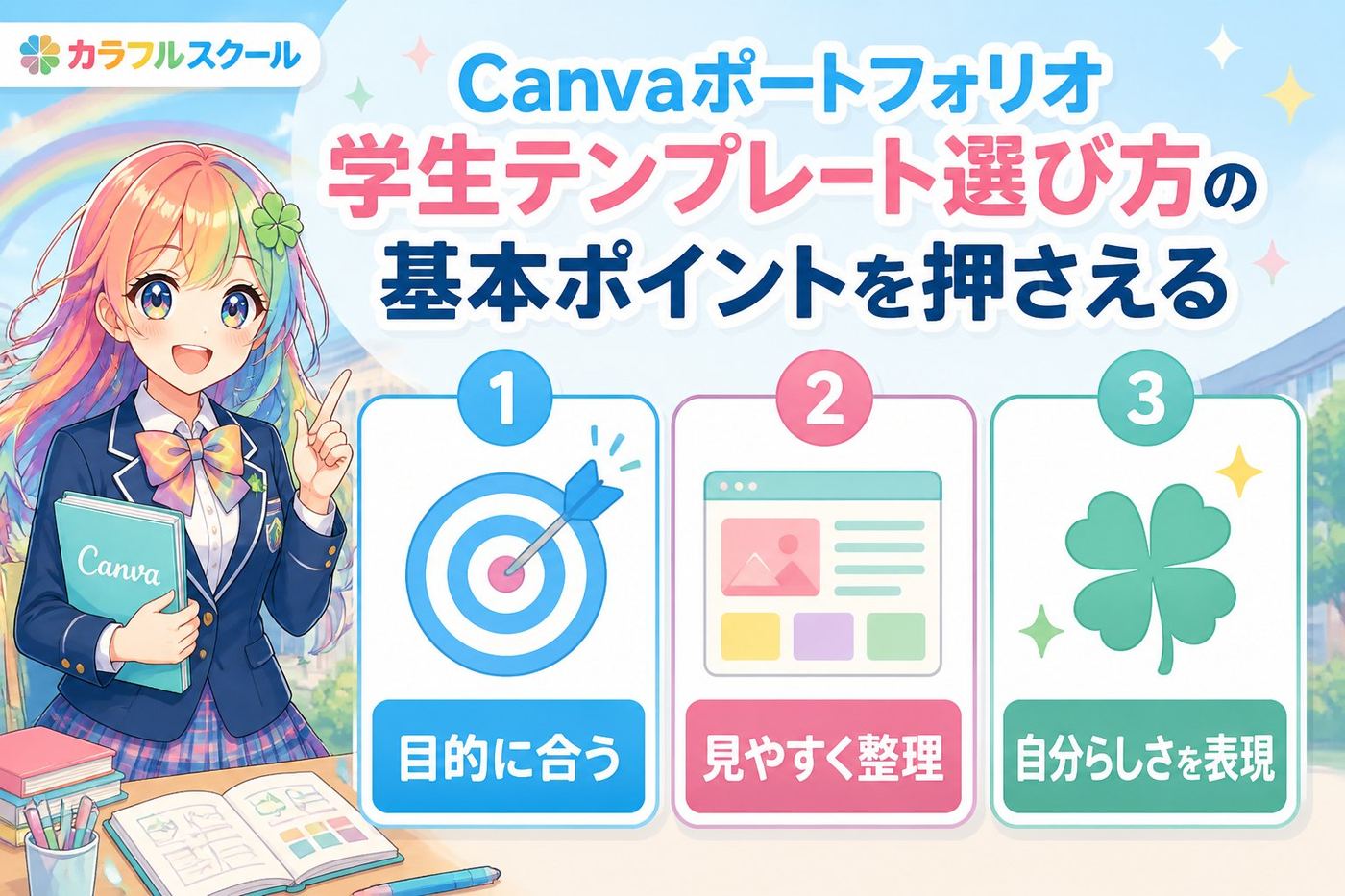 副業・クリエイター Canvaポートフォリオ学生テンプレート選び方の基本ポイントを押さえる