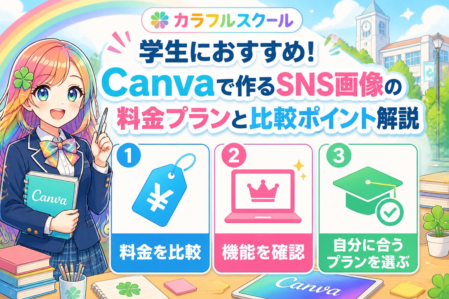 副業・クリエイター CanvaでSNS画像を作る学生向けの料金プランと比較ポイント