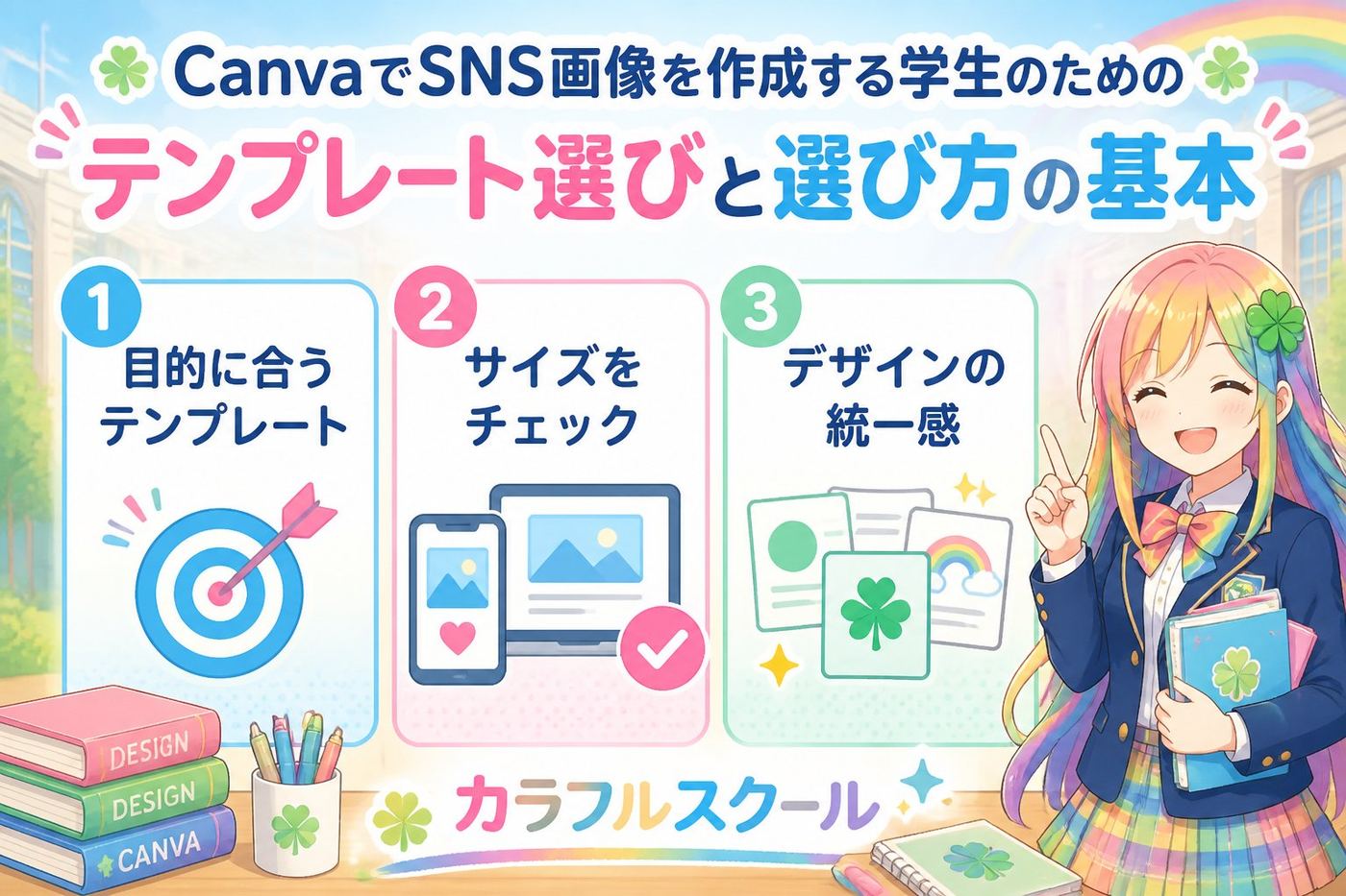 副業・クリエイター CanvaでSNS画像を作成する学生のためのテンプレート選びと選び方の基本