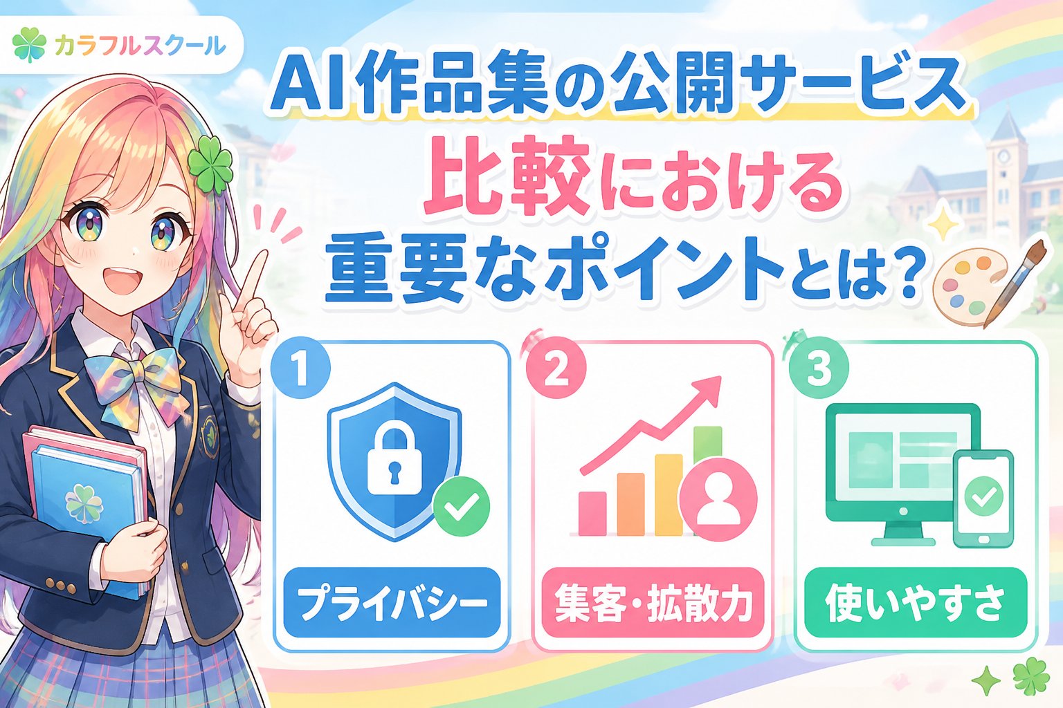 副業・クリエイター AI作品集、学生、公開サービス、比較における重要なポイントとは？