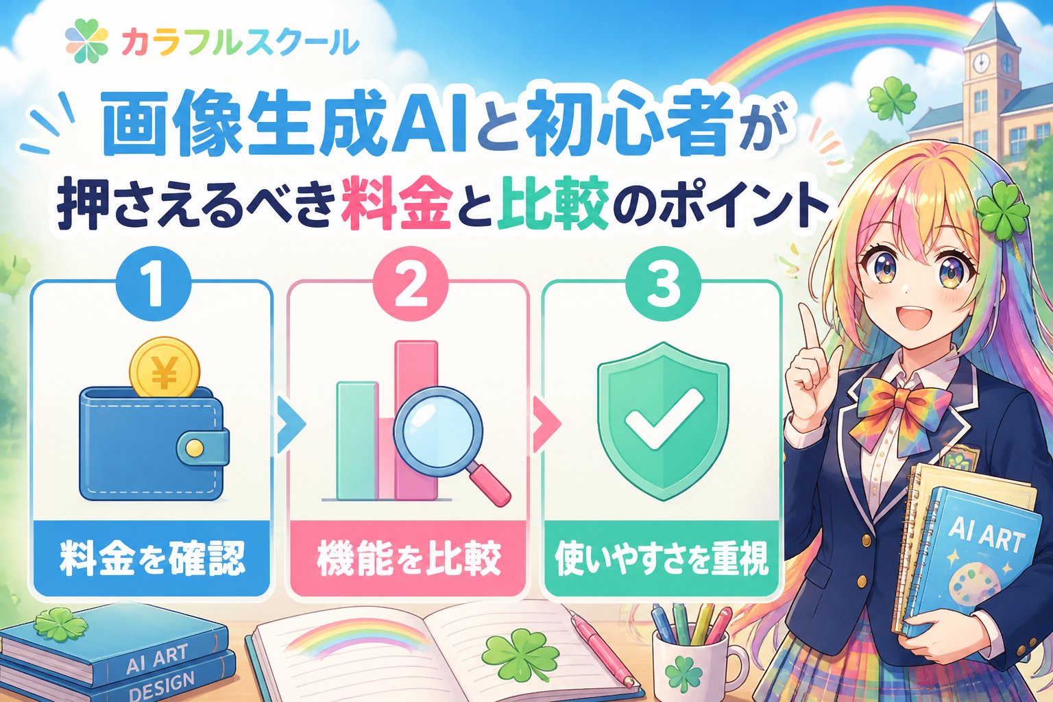 AI画像生成 画像生成AIと初心者が押さえるべき料金と比較のポイント