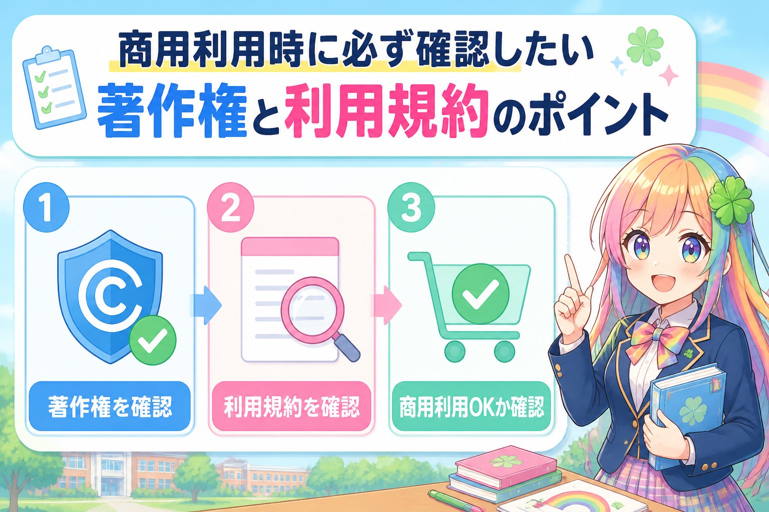 AI画像生成 商用利用時に必ず確認したい著作権と利用規約のポイント