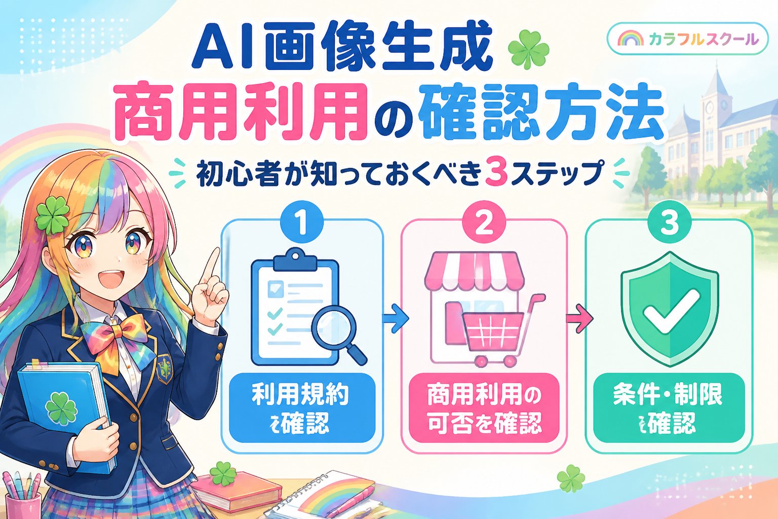 AI画像生成 AI画像生成、初心者が知っておくべき商用利用の確認方法とは？