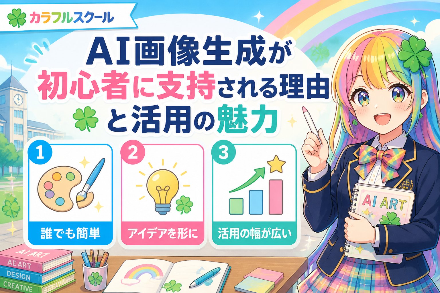 AI画像生成 AI画像生成が初心者に支持される理由と活用の魅力
