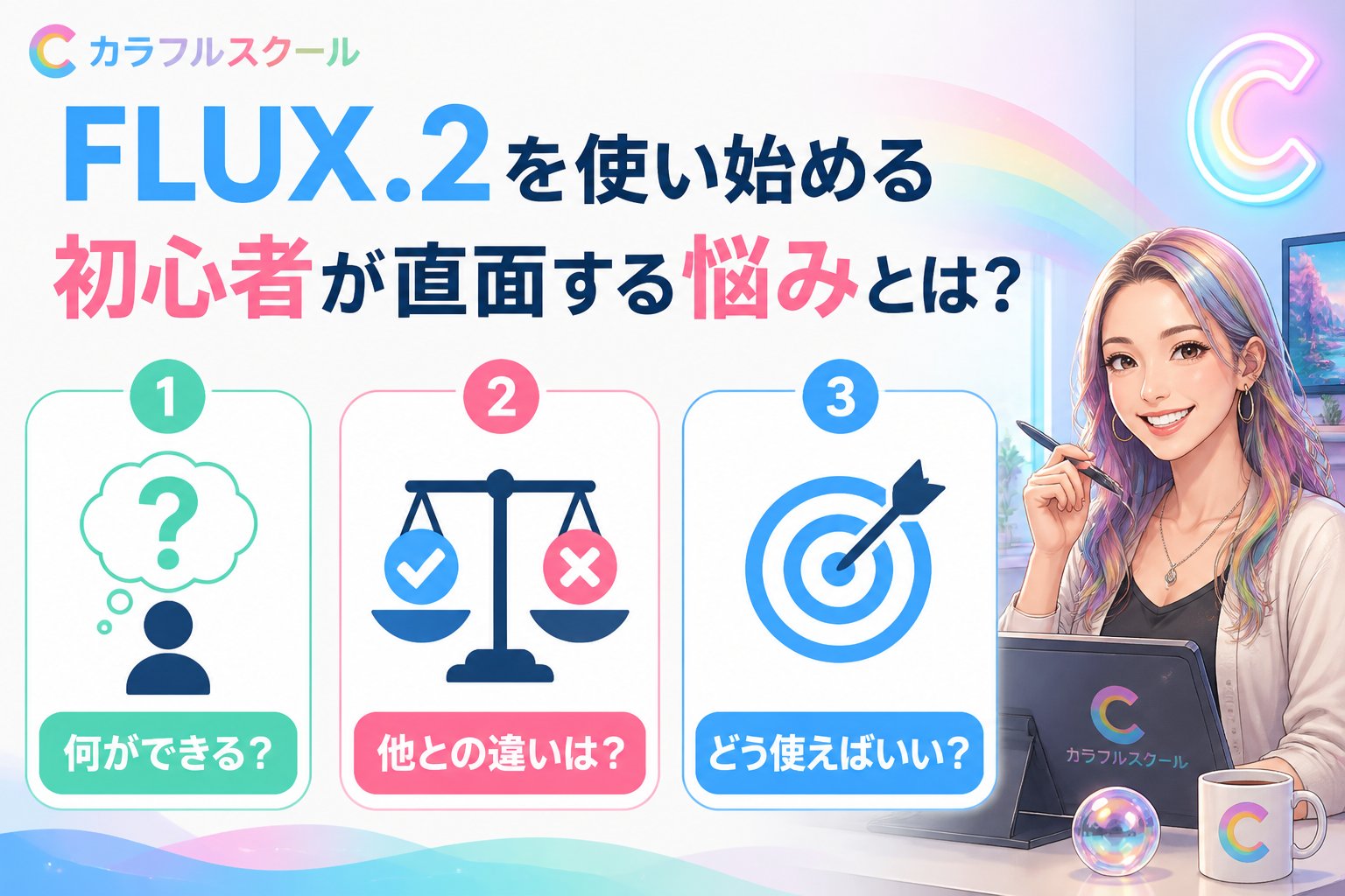 最新AI画像ツール FLUX.2を使い始める初心者が直面する悩みとは？