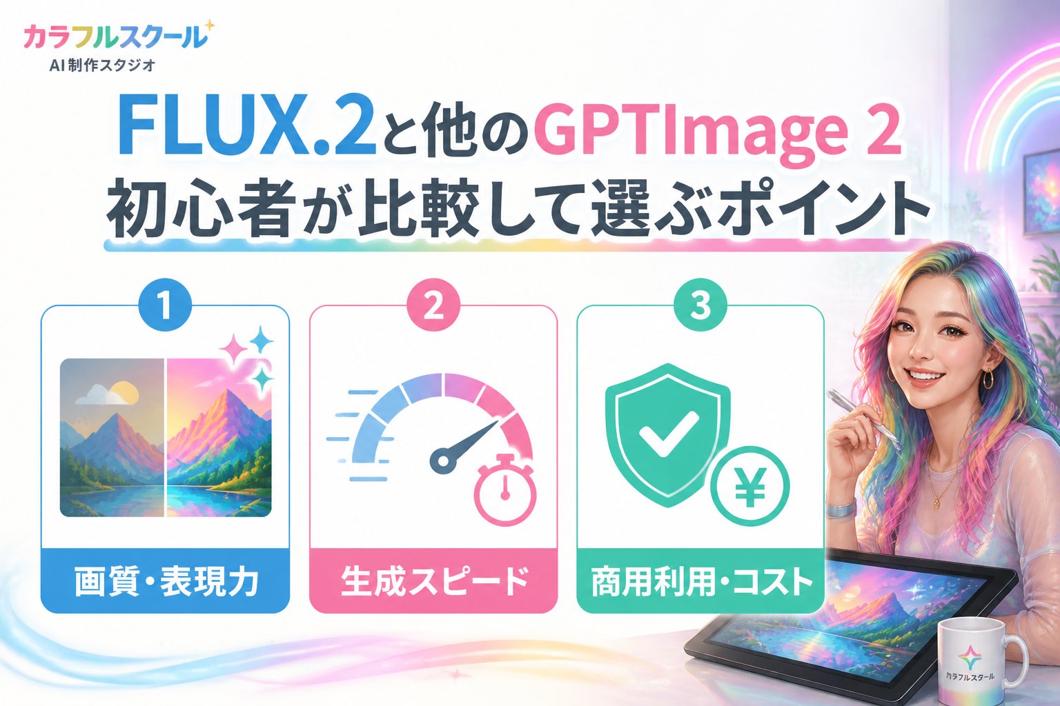 最新AI画像ツール FLUX.2と他のGPTImage 2クリエイターを初心者が比較して選ぶポイント