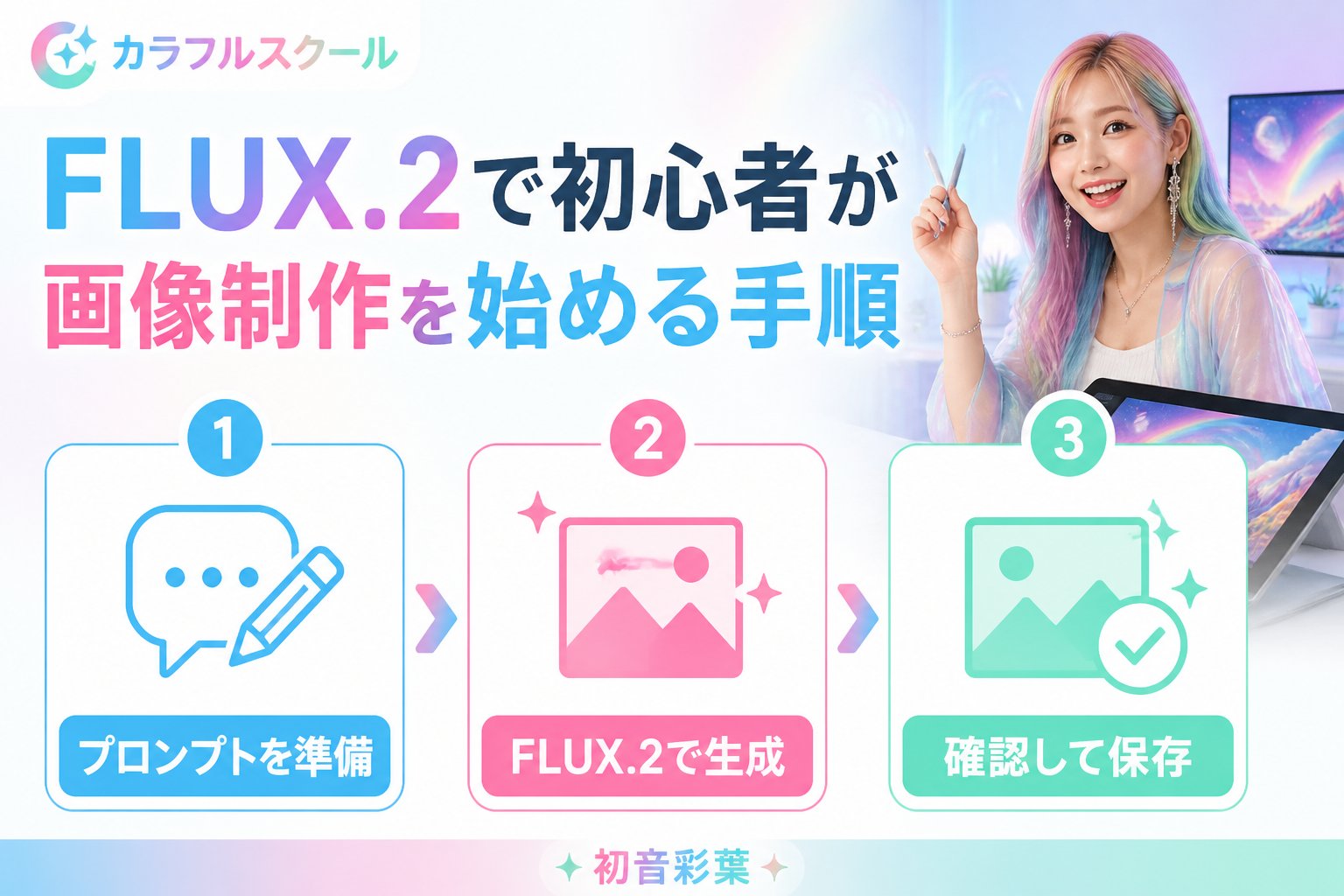 最新AI画像ツール FLUX.2で初心者が画像制作を始めるための具体的な手順
